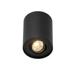 QAZQA Schlafzimmerlampen|Küchenlampen*Moderner Deckenspot schwarz dreh- und neigbar - Rondoo up