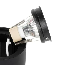 QAZQA Schlafzimmerlampen|Küchenlampen*Moderner Deckenspot schwarz dreh- und neigbar - Rondoo up