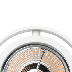 QAZQA Deckenstrahler|Aufbaustrahler*Moderner Deckenspot weiß dreh- und kippbar GU10 70mm - Master