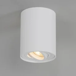 QAZQA Schlafzimmerlampen|Küchenlampen*Moderner Deckenspot weiß dreh- und neigbar - Rondoo up