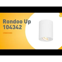 QAZQA Schlafzimmerlampen|Küchenlampen*Moderner Deckenspot weiß dreh- und neigbar - Rondoo up