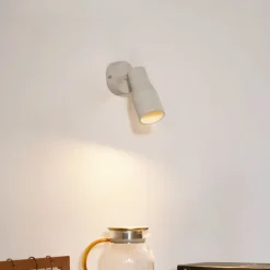 QAZQA Aufbaustrahler|Deckenstrahler*Moderner Deckenstrahler Beige GU10 50 mm rund - Stanley