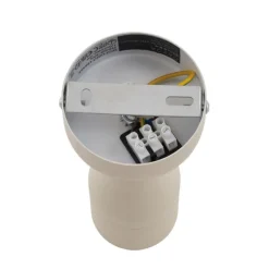 QAZQA Aufbaustrahler|Deckenstrahler*Moderner Deckenstrahler Beige GU10 50 mm rund - Stanley