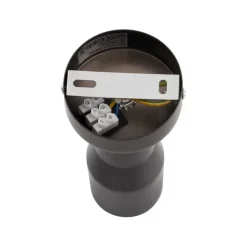 QAZQA Deckenstrahler|Aufbaustrahler*Moderner Deckenstrahler Gunmetal GU10 50 mm rund - Stanley