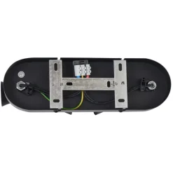 QAZQA Deckenstrahler|Aufbaustrahler*Moderner Deckenstrahler schwarz 2-flammig verstellbar - Triangle