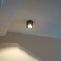 QAZQA Schlafzimmerlampen|Küchenlampen*Moderner Deckenstrahler schwarz dreh- und neigbar AR111 - Rondoo Up