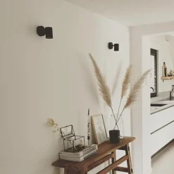 QAZQA Schlafzimmerlampen|Küchenlampen*Moderner Deckenstrahler Schwarz Verstellbar - Jeana