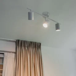 QAZQA Deckenstrahler|Aufbaustrahler*Moderner Deckenstrahler weiß 3-flammig verstellbar - Jeana