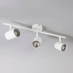 QAZQA Deckenstrahler|Aufbaustrahler*Moderner Deckenstrahler weiß 3-flammig verstellbar - Jeana