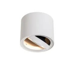 QAZQA Schlafzimmerlampen|Küchenlampen*Moderner Deckenstrahler weiß dreh- und neigbar AR111 - Rondoo Up