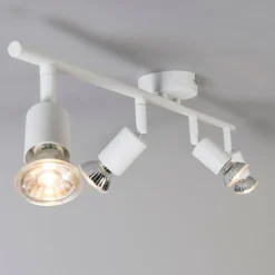 QAZQA Deckenstrahler|Aufbaustrahler*Moderner Deckenstrahler weiß schwenkbar - Jeany 4