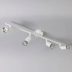 QAZQA Deckenstrahler|Aufbaustrahler*Moderner Deckenstrahler weiß schwenkbar - Jeany 4