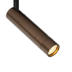 QAZQA Schlafzimmerlampen|Küchenlampen*Moderner Dunkelbronze-Spot für 1-phasiges Schienensystem - Iconic Ivy