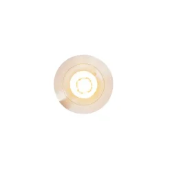 QAZQA Gartenbeleuchtung|Badezimmerlampen*Moderner Einbau-Spot-Aluminium IP44 - Xena Round