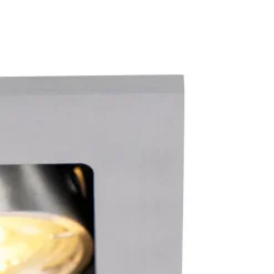 QAZQA Einbaustrahler|Wohnzimmerlampen*Moderner Einbaustrahler Aluminium Kippbar GU10 50mm - Qure