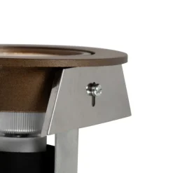 QAZQA Einbaustrahler|Wohnzimmerlampen*Moderner Einbaustrahler dunkelbronze kippbar - Cisco