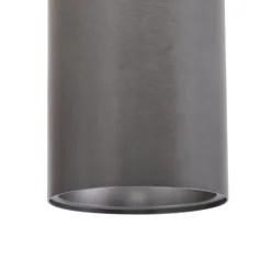 QAZQA Deckenstrahler|Aufbaustrahler*Moderner Einbaustrahler Gunmetal GU10 50mm - Deep