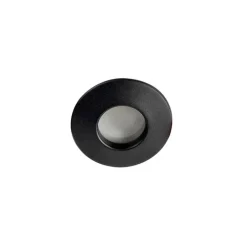 QAZQA Badezimmerlampen|Außenstrahler*Moderner Einbaustrahler schwarz GU10 50mm IP44 - Gap