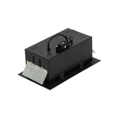 QAZQA Schlafzimmerlampen|Küchenlampen*Moderner Einbaustrahler schwarz 2-flammig verstellbar - Oneon 70