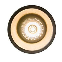 QAZQA Einbaustrahler|Wohnzimmerlampen*Moderner Einbaustrahler schwarz GU10 50mm - Dept