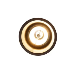 QAZQA Schlafzimmerlampen|Küchenlampen*Moderner Einbaustrahler schwarz GU10 70mm - Dept