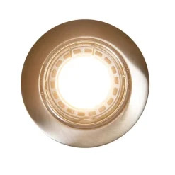 QAZQA Küchenlampen|Einbaustrahler*Moderner Einbaustrahler Stahl Neigbar - Edu