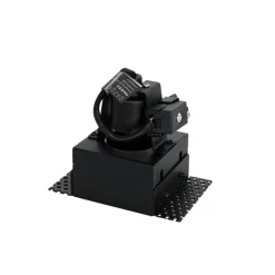 QAZQA Einbaustrahler|Wohnzimmerlampen*Moderner Einbaustrahler schwarz GU10 ohne Rand - Oneon