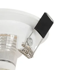 QAZQA Außenstrahler|Einbaustrahler*Moderner Einbaustrahler weiß rund IP44 - Xena Round