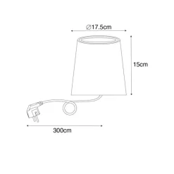 QAZQA Gartenbeleuchtung|Stehlampen Außen*Moderner Gartenstrahler schwarz rund IP65 AR111 - Lennard
