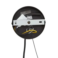 QAZQA Led-Kronleuchter|Kronleuchter*Moderner Kronleuchter schwarz mit Rauchglas 9-flammig - Laura