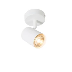 QAZQA Schlafzimmerlampen|Küchenlampen*Moderner, neigbarer Deckenstrahler weiß - Jeana