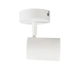 QAZQA Schlafzimmerlampen|Küchenlampen*Moderner, neigbarer Deckenstrahler weiß - Jeana