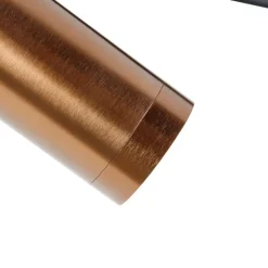 QAZQA Deckenstrahler|Aufbaustrahler*Moderner 1-Phasen-Schienenstrahler dunkelbronze - Jeana