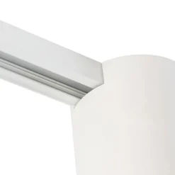 QAZQA Schlafzimmerlampen|Küchenlampen*Moderner 1-phasiger Schienenspot weiß - Iconic Rondoo Up