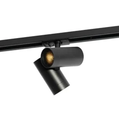 QAZQA Schlafzimmerlampen|Küchenlampen*Moderner 1-phasiger Stromschienenstrahler schwarz 2-Licht - Iconic Scopio