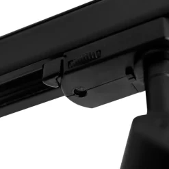 QAZQA Professional Schlafzimmerlampen|Küchenlampen*Moderner Schienenstrahler schwarz für 3-Phasen-Schienensystem GU10 111 mm - 3-Phasen Jeany