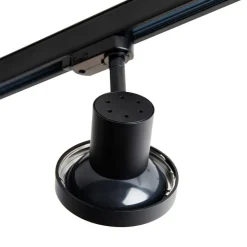 QAZQA Professional Schlafzimmerlampen|Küchenlampen*Moderner Schienenstrahler schwarz für 3-Phasen-Schienensystem GU10 111 mm - 3-Phasen Jeany