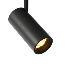 QAZQA Schlafzimmerlampen|Küchenlampen*Moderner schwarzer Strahler für 1-phasiges Schienensystem 9W 3000K - Magnetic Gert