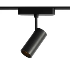 QAZQA Schlafzimmerlampen|Küchenlampen*Moderner schwarzer Strahler für 1-phasiges Schienensystem 9W 3000K - Magnetic Gert