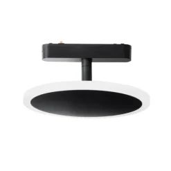 QAZQA Schlafzimmerlampen|Küchenlampen*Moderner schwarzer Strahler für 1-phasiges Schienensystem inkl. LED - Magnetic Puk