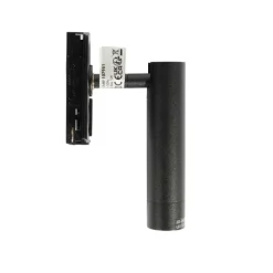 QAZQA Deckenstrahler|Aufbaustrahler*Moderner schwarzer Strahler für 1-phasiges Schienensystem - Iconic Ivy