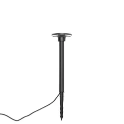 QAZQA Gartenbeleuchtung|Led-Außenleuchten*Moderner Spießspot schwarz inkl. LED IP54 - Skyf