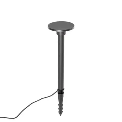 QAZQA Gartenbeleuchtung|Led-Außenleuchten*Moderner Spießspot schwarz inkl. LED IP54 - Skyf