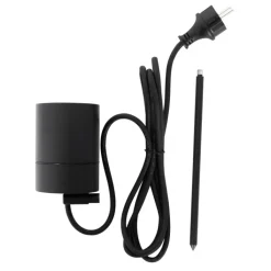 QAZQA Gartenbeleuchtung|Außenstrahler*Moderner Spike-Spot schwarz AR70 verstellbar IP44 – Solo