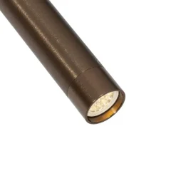QAZQA Deckenstrahler|Aufbaustrahler*Moderner Spot Dark Bronze für 1-phasiges Schienensystem - Slimline Uzzy