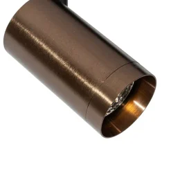 QAZQA Deckenstrahler|Aufbaustrahler*Moderner Spot Dunkelbronze für Schienensystem 1-phasig 70mm - Iconic Jeana Luxe
