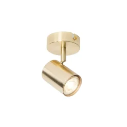 QAZQA Schlafzimmerlampen|Küchenlampen*Moderner Spot Messing verstellbar - Jeana