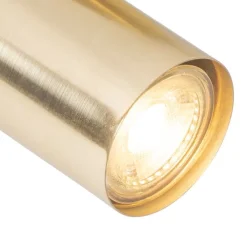 QAZQA Schlafzimmerlampen|Küchenlampen*Moderner Spot Messing verstellbar - Jeana