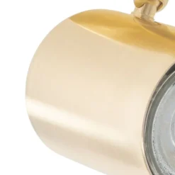 QAZQA Schlafzimmerlampen|Küchenlampen*Moderner Spot Messing verstellbar - Jeana