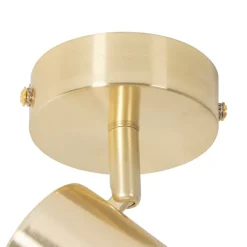 QAZQA Schlafzimmerlampen|Küchenlampen*Moderner Spot Messing verstellbar - Jeana